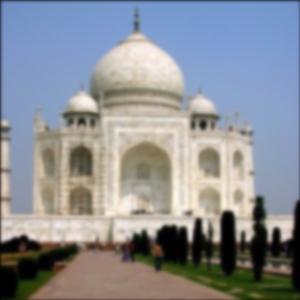 blurred image of taj