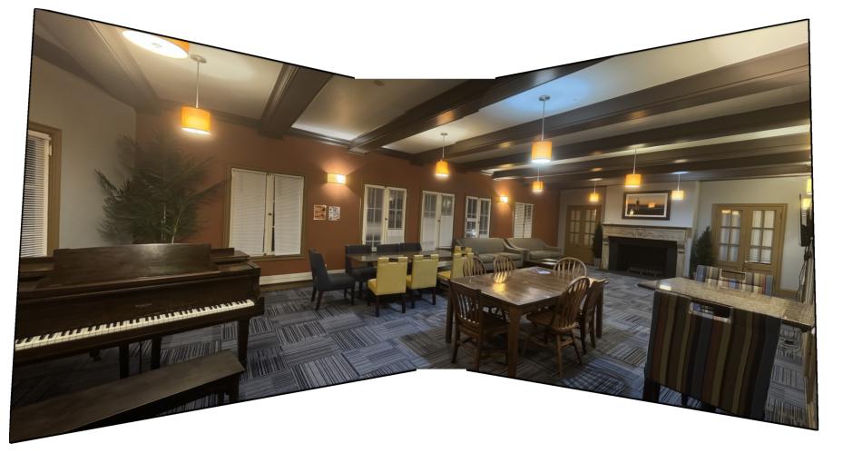 auto warped and blended image of common room